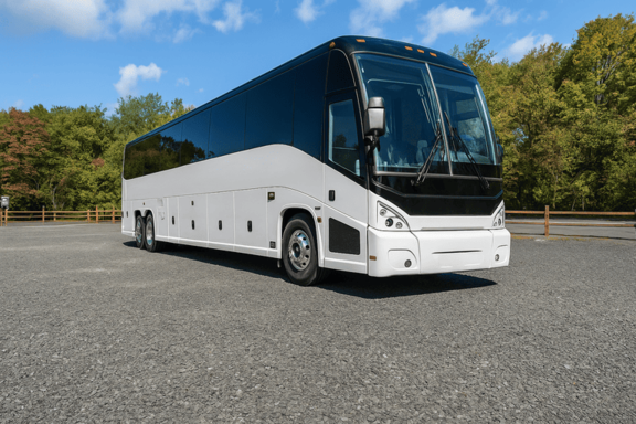 Bus Rental Company Brooklyn Park 56 Passenger Charter Bus