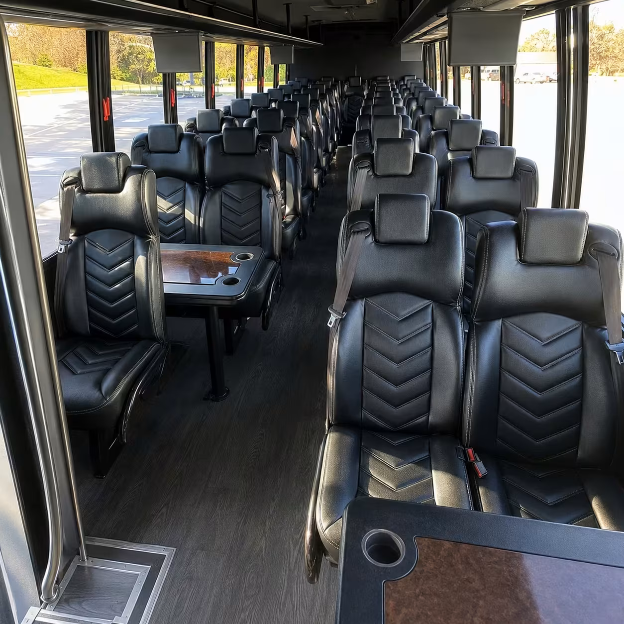 35 passenger minibus interior