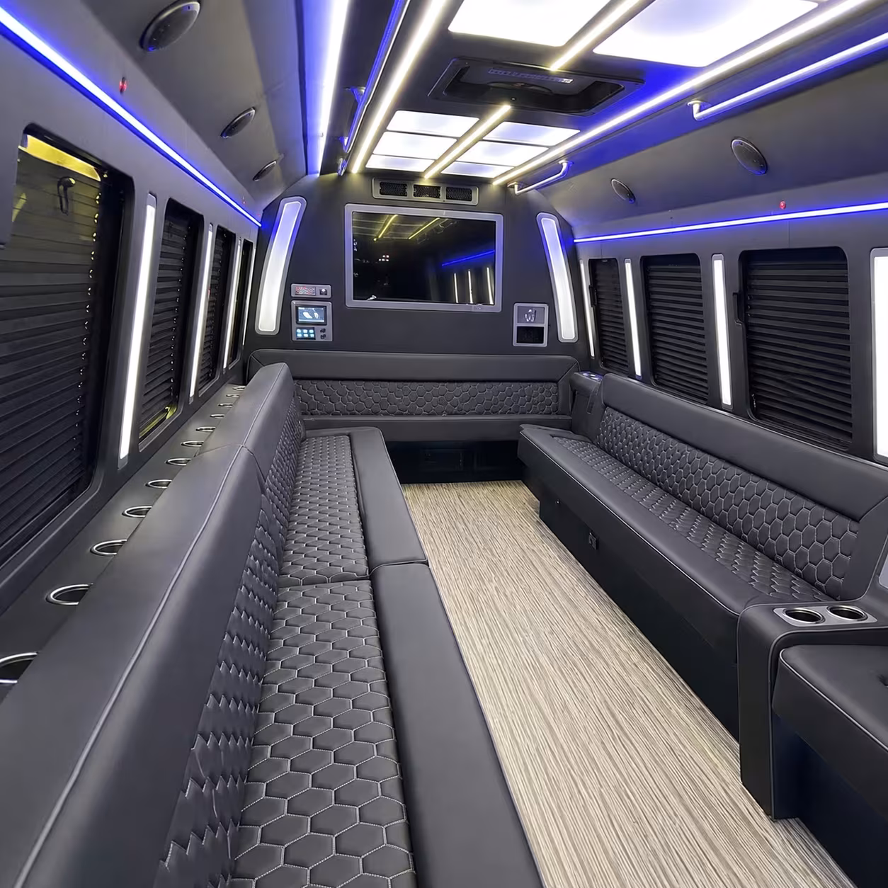 party bus interior