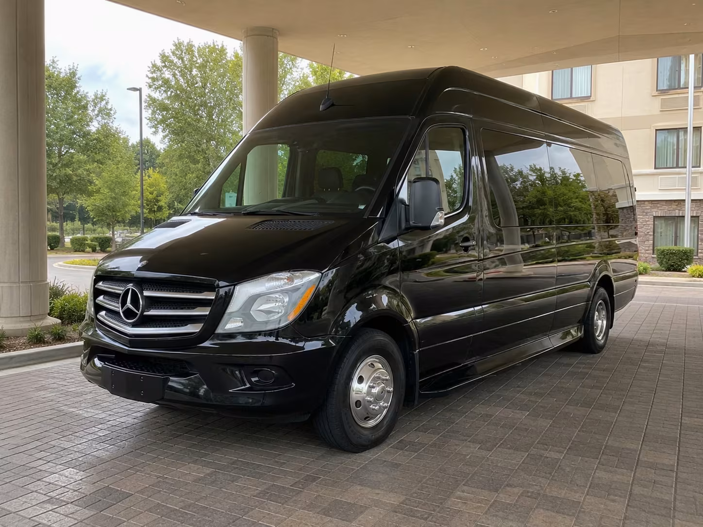 sprinter van with driver